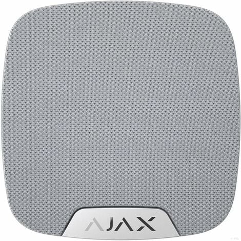 Innensirene AJAX HomeSiren Wireless 868 MHz Wireless Weiße Farbe