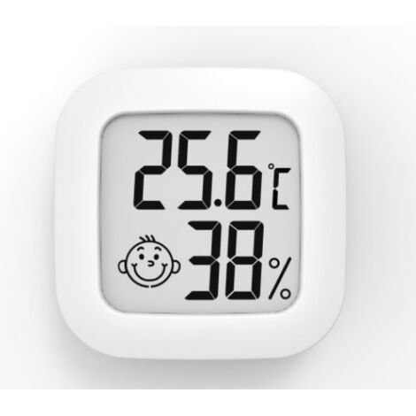 Innenthermometer, 2er-Pack, Feuchtigkeitsmesser, digitales Hygrometer, Raumthermometer für Zuhause, hochpräziser Temperatur- und Feuchtigkeitsmonitor für Gewächshaus, Reptilien, Humidore, Keller, Büro