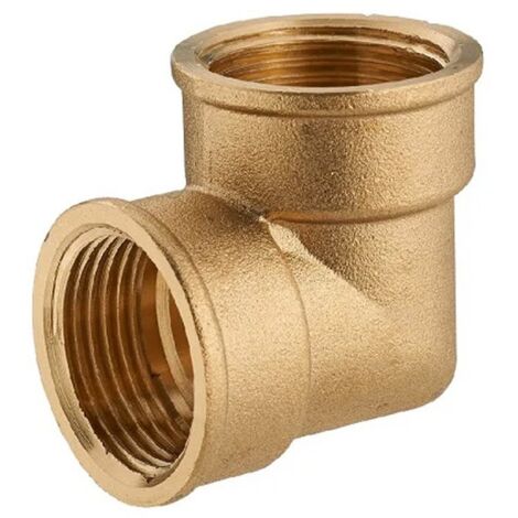 Innenwinkel 90 1/2" x 12 mm Messing