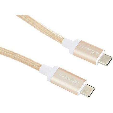 Innergie MagiCable cable USB 1 m USB 3.2 Gen 1 (3.1 Gen 1) USB C Oro
