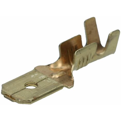 Innesto maschio nudo rosso 0,5-1 mmq, passo 4,8x0,5 mmCEMRN-MA405