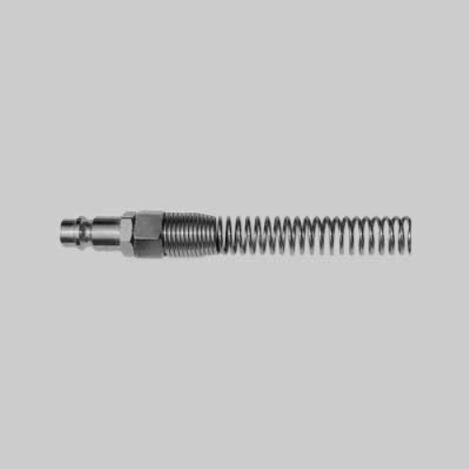 Innesto rapido con molla maschio ø 8x10 mm (10 pezzi) SPIRALFLEX
