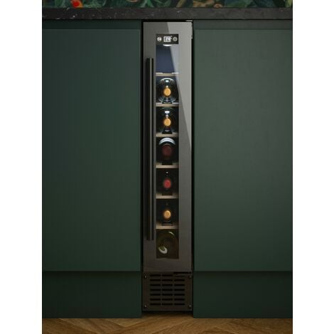 Innocenti ART29638 15cm Black Glass Wine Cooler