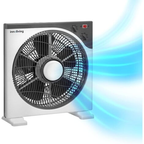 Innoliving INN-505NEW Ventilatore Box con Flusso d'aria orientabile