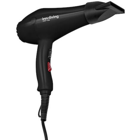 Innoliving INN-607 asciuga capelli 2000 W Nero