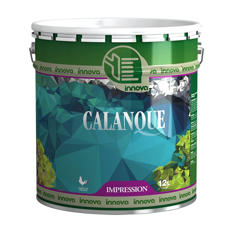 Peinture INNOVA Calanque Impression blanc 3L - INNOVA