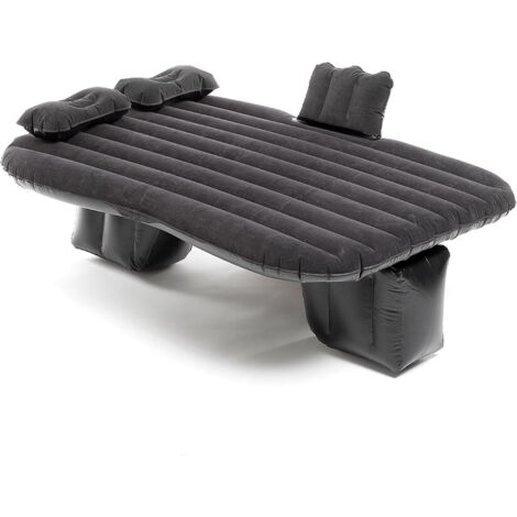 Innova-Goods Colchón de camping hinchable gris confortable