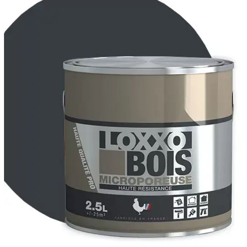 Peinture Bois LOXXO - Anthracite RAL 7016 2,5 L