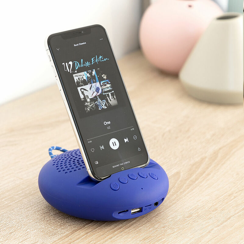 

Altavoz Inalámbrico con Soporte para Dispositivos Sonodock Gris - Innovagoods