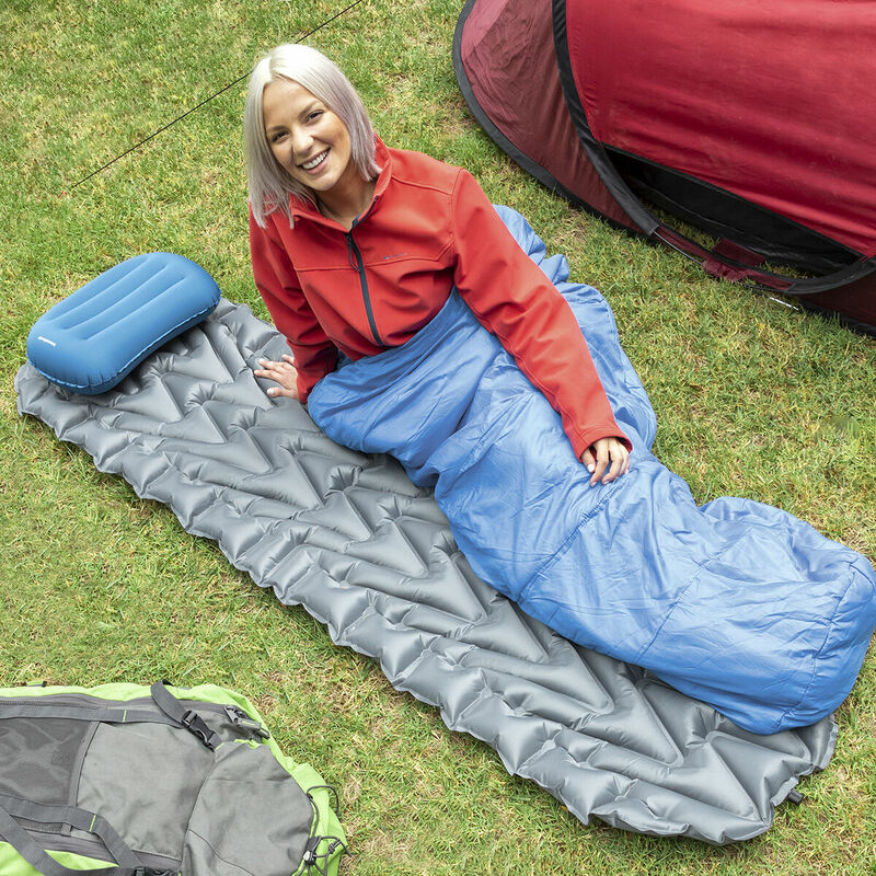 

InnovaGoods Colchoneta y Almohada Hinchables Ultralight InnovaGoods