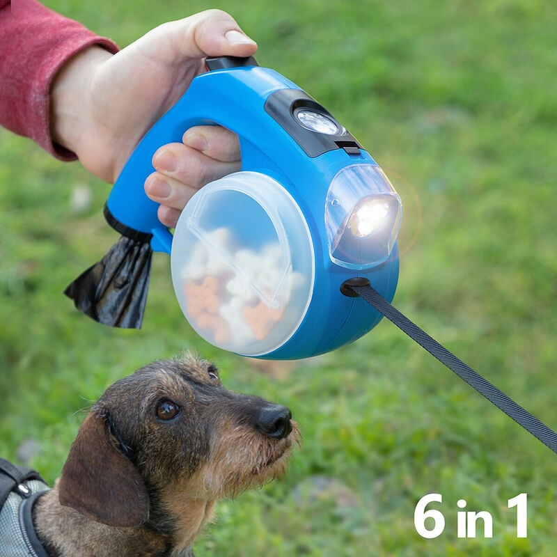 

InnovaGoods Correa Retráctil para Perros 6 en 1 Compet InnovaGoods
