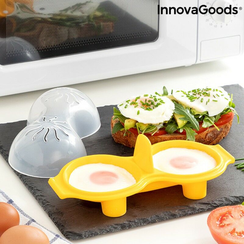 

Cuecehuevos Doble de Silicona Oovi - Innovagoods