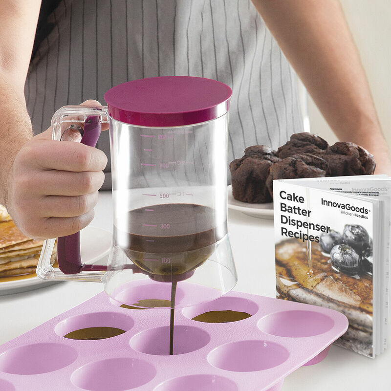 

Jarra Dispensadora de Repostería con Recetario - Innovagoods