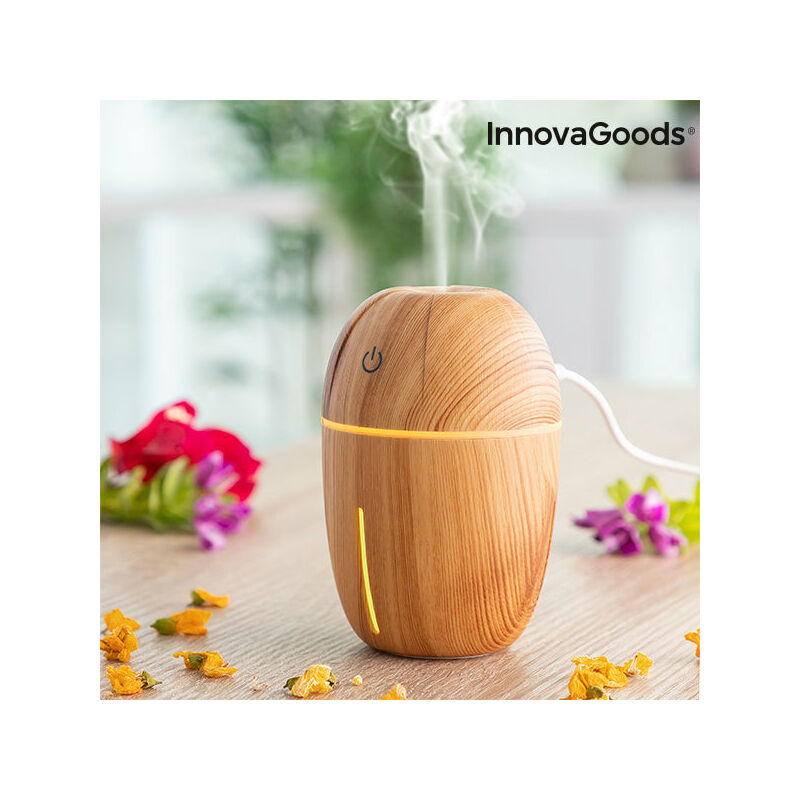 

Mini Humidificador Difusor de Aromas Honey Pine InnovaGoods