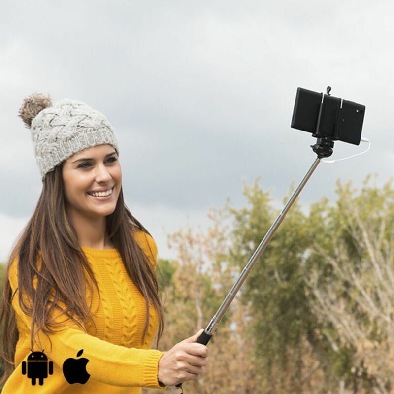 

Palo Selfie con Cable Blanco - Innovagoods