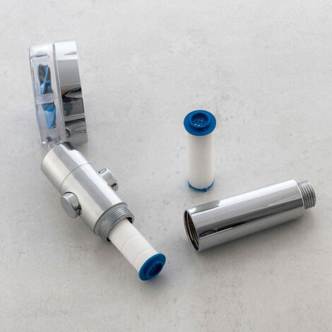 innovagoods Purifying Filter argenté pour salle de bain