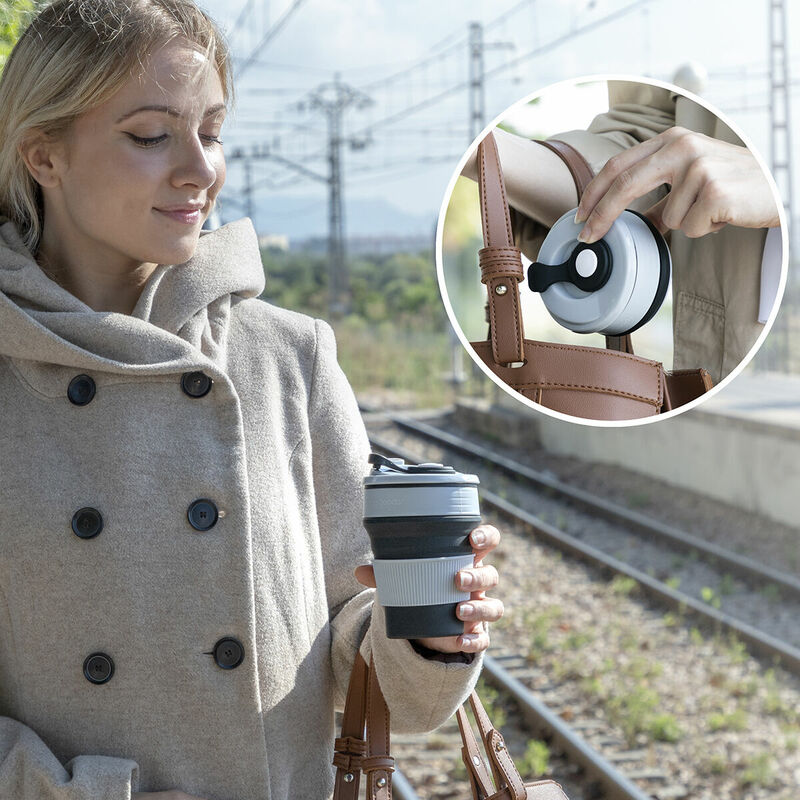

Taza Plegable de Silicona Flahsie - Innovagoods