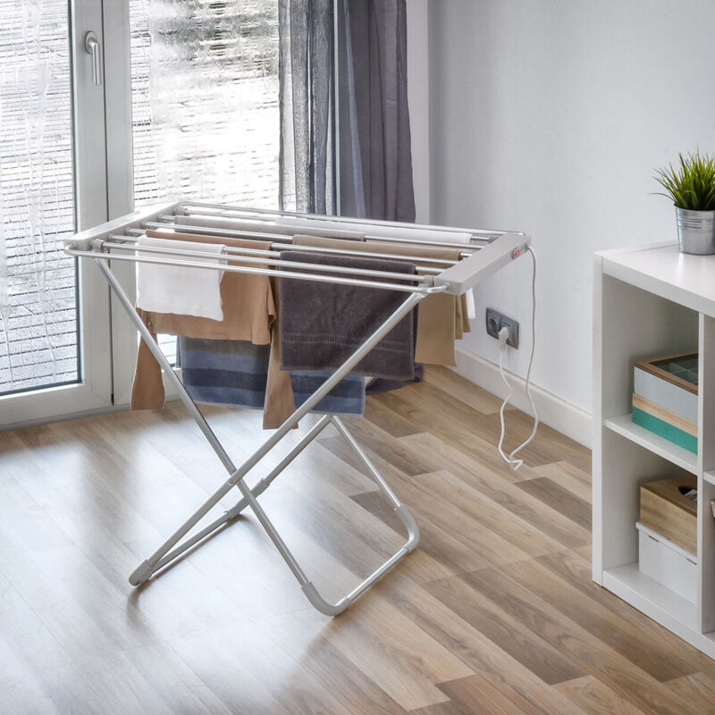 

Tendedero Eléctrico Plegable 100W Gris (6 Barras) - Innovagoods