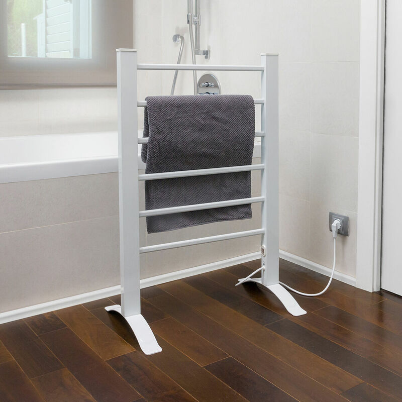 

Toallero Eléctrico de Suelo y Pared 90W Blanco (6 Barras) - Innovagoods