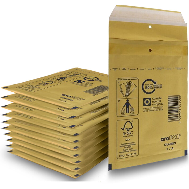 Buste per Spedizioni 10 Pezzi Imbottite Pluriball