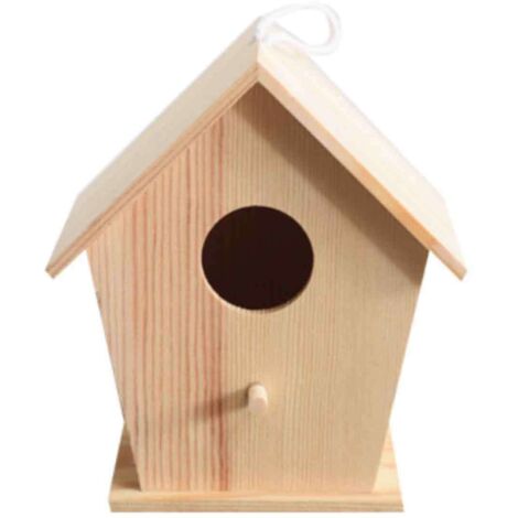 Innovatives hängendes Vogelhaus aus Holz, Vogelkäfig, Gartendekoration - Innovatives hängendes Vogelhaus aus Holz, Vogelkäfig, Gartendekoration