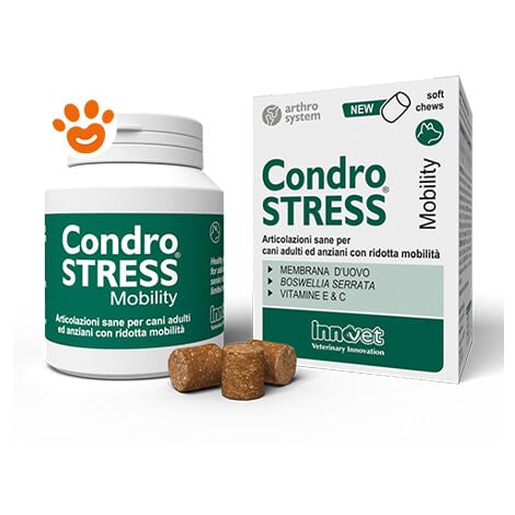Innovet Dog Condrostress Mobility  - Innovet Dog Condrostress Mobility - Confezione Da 60 Chews