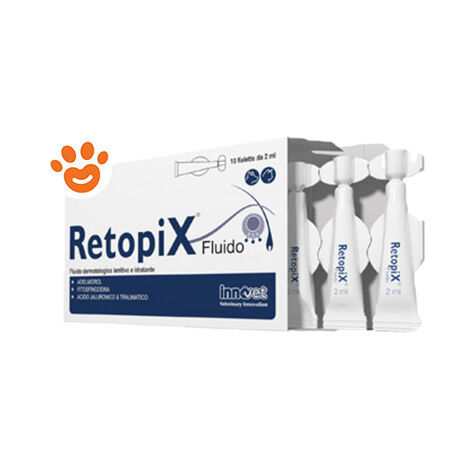 Innovet Dog e Cat Retopix Fluido  - Innovet Dog e Cat Retopix Fluido - Confezione da 10 Fiale