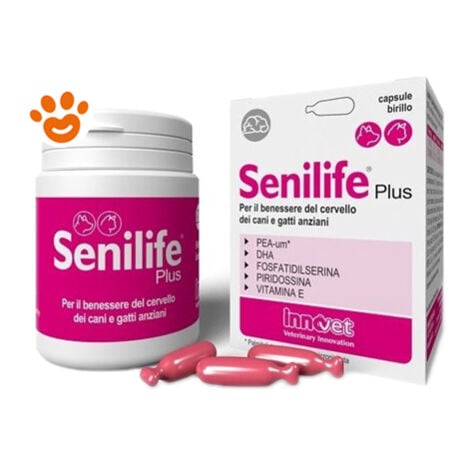 Innovet Dog e Cat Senilife Plus  - Innovet Dog e Cat Senilife Plus - Confezione da 60 Capsule