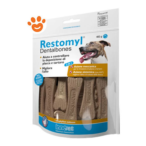 Innovet Dog Restomyl Dentalbones  - Innovet Dog Restomyl Dentalbones - Confezione da 482 Gr