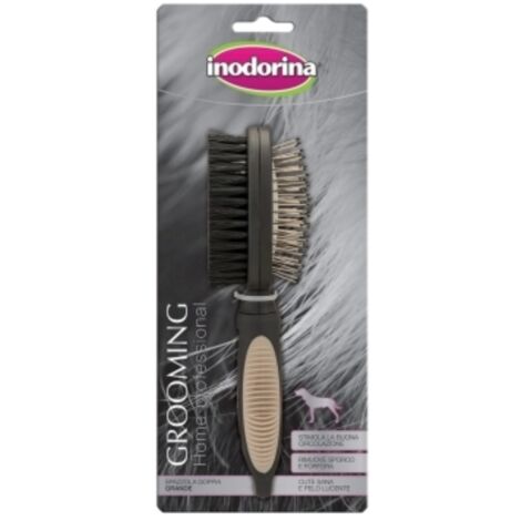INODORINA CEPILLO DOBLE PERRO TALLA S