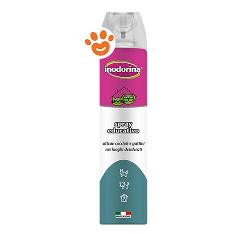 Inodorina Dog & Cat Spray Educativo  - Inodorina Dog & Cat Spray Educativo - Confezione da 300 ml