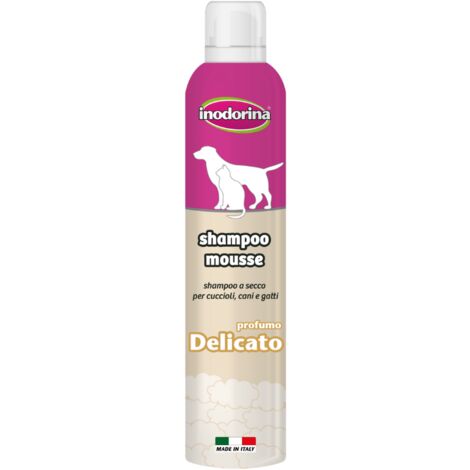 Inodorina Shampoo Mousse per Cane e Gatto 300ml - Delicato