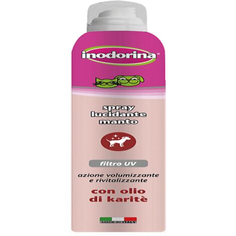 INODORINA SPRAY BRILLO FILTRO UV PERRO GATO, 200 ml