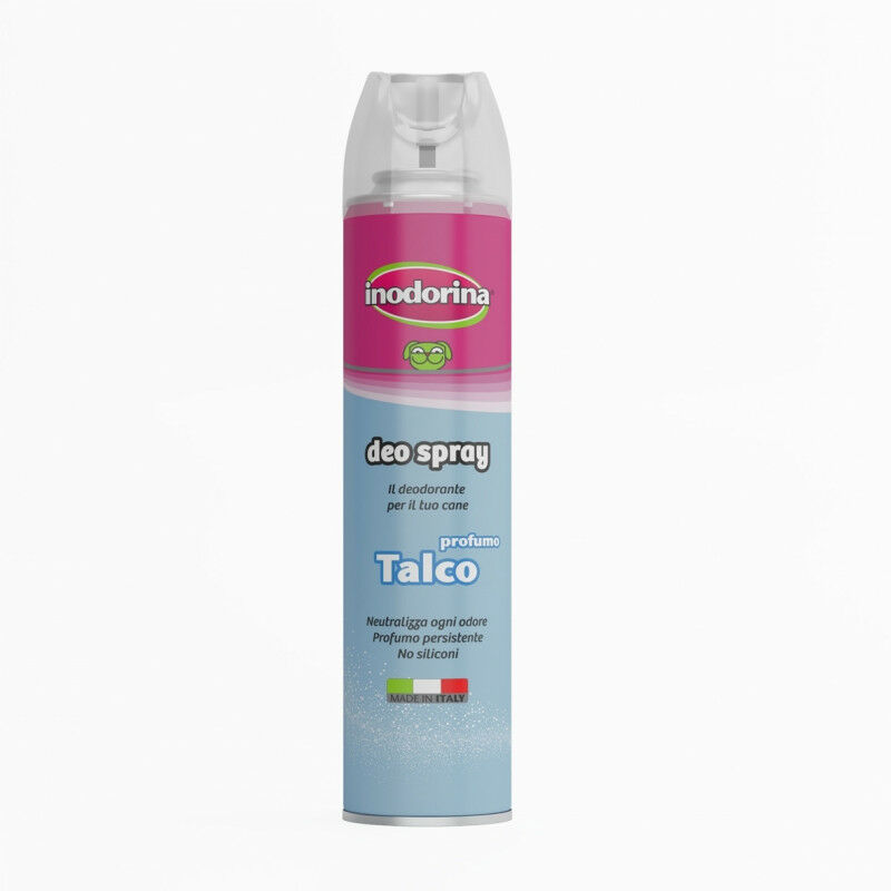 

Aseo para perros, inodorina spray desodorante talco 300 ml