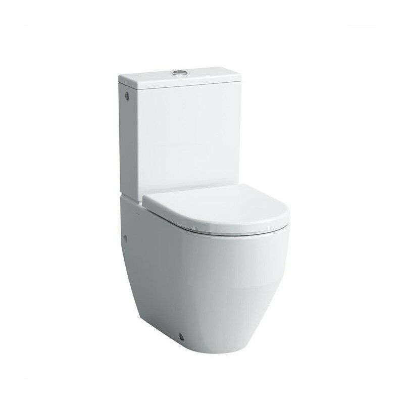 

Inodoro combinado de suelo PRO washdown, 4,5 / 3 litros blanco - Laufen