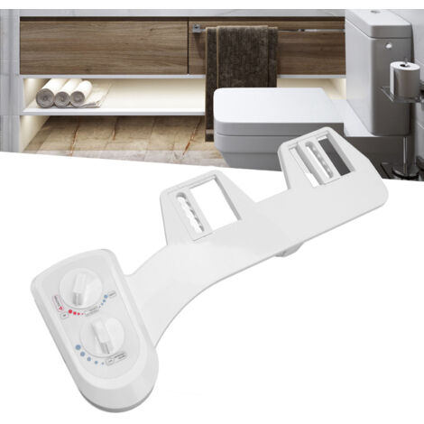 Inodoro con bidé, accesorio de bidé, grifo doble con boquilla extraíble, no eléctrico, bidé inteligente, bidé autolimpiante, bidé con rociador