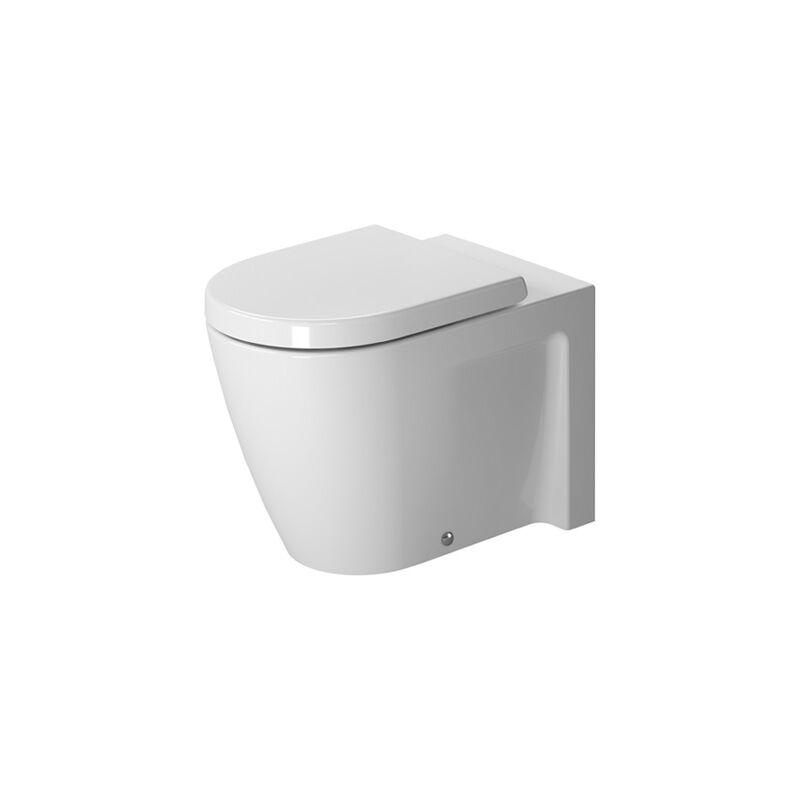 

Duravit Starck 2, lavadora de WC independiente, salida horizontal, color: Blanco - 2128090000