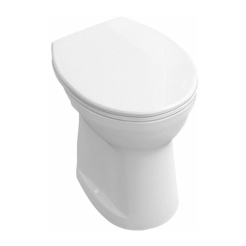 

Inodoro de pie O.NOVO plano, salida vertical 355 x 465 mm, blanco AntiBac VILLEROY & BOCH