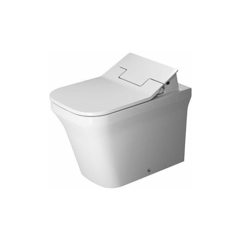 

Inodoro de pie P3 Comforts RIMLESS Adosado ti 380x600mm SensoW Esmalte higiénico blanco