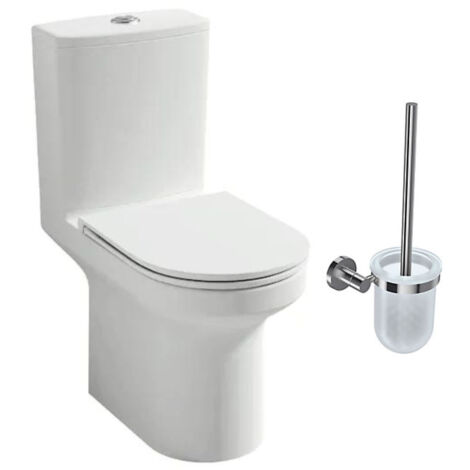 JACOB DELAFON Modern Life tapa WC extraplana con descenso progresivo y  extraíble blanco