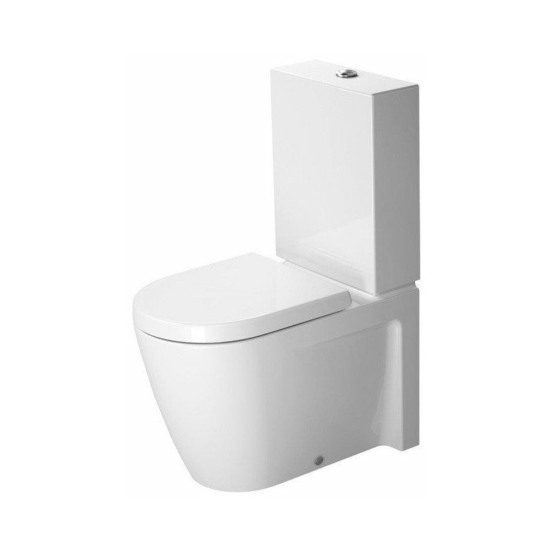 

Inodoro de pie STARCK 2 ti 370x630mm Vario outlet blanco