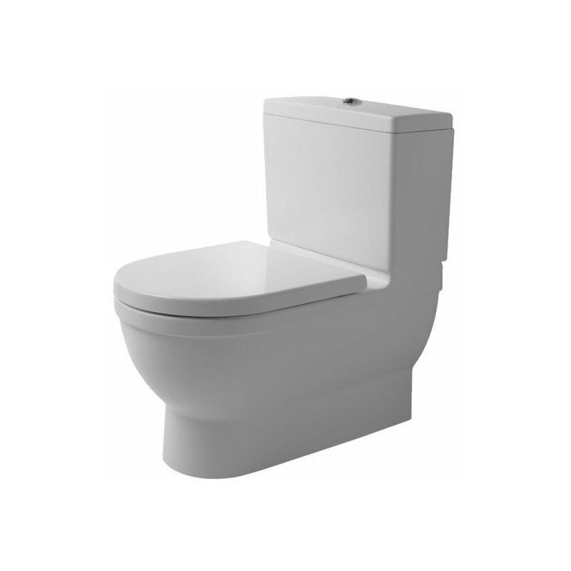 

Inodoro de pie STARCK 3 BI ti 420x740mm Salida Vario Esmalte blanco higiénico
