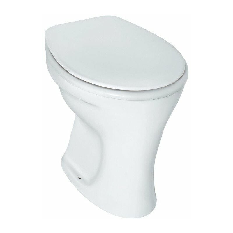 

Inodoro de suelo con cisterna EUROVIT, salida interior vertical, blanco IDEAL STANDARD