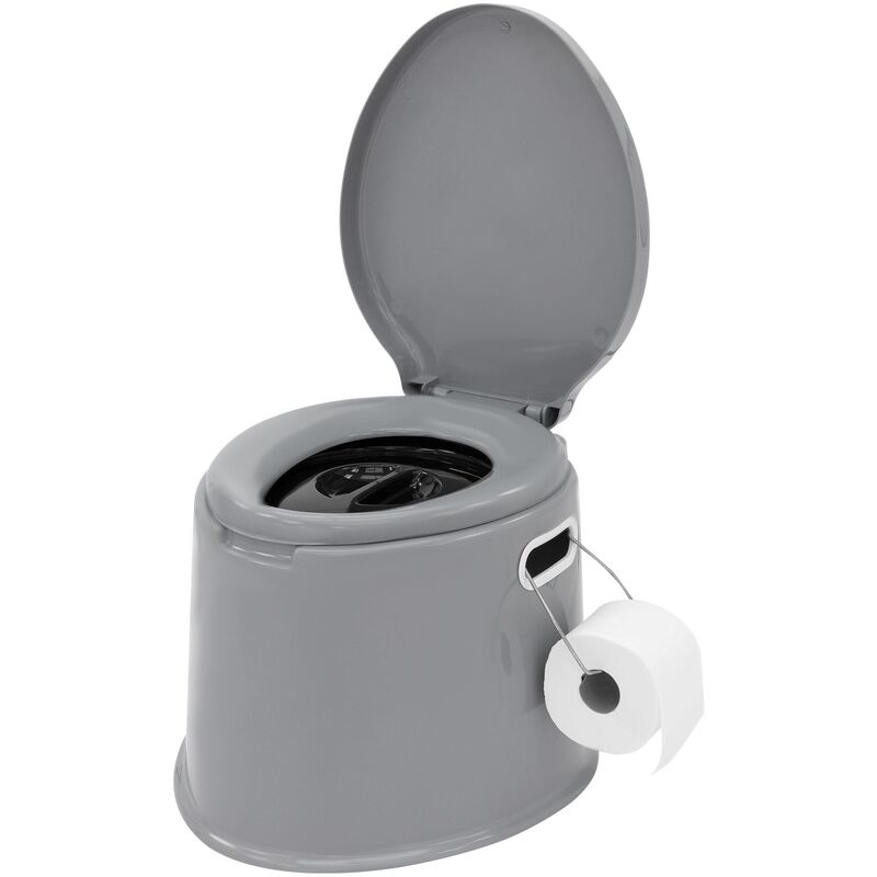 

Inodoro portátil de camping wc baño viaje interior aire libre con cubo 5 L 200kg