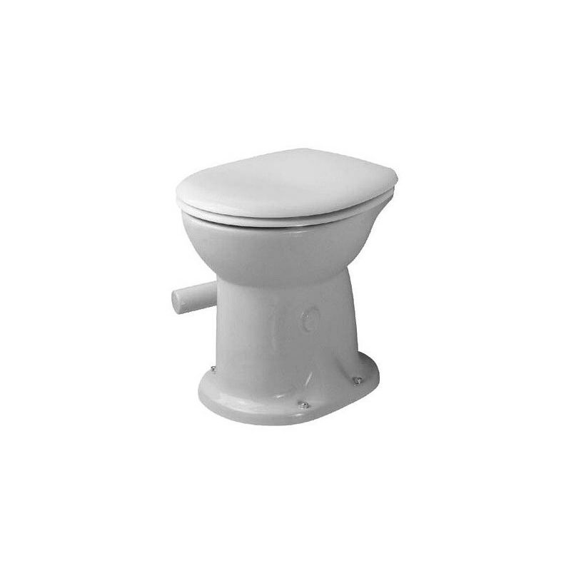 

Duravit - Inodoro seco de suelo DURAPLUS, para asiento de inodoro, 350 x 47 blanco