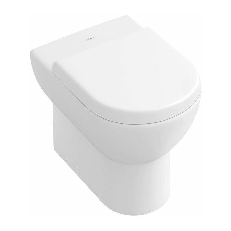 

Villeroy&boch - Inodoro Subway 370 x 560 mm, modelo autoportante, para instalación cerca de la pared, salida horizontal, salida vertical posible con