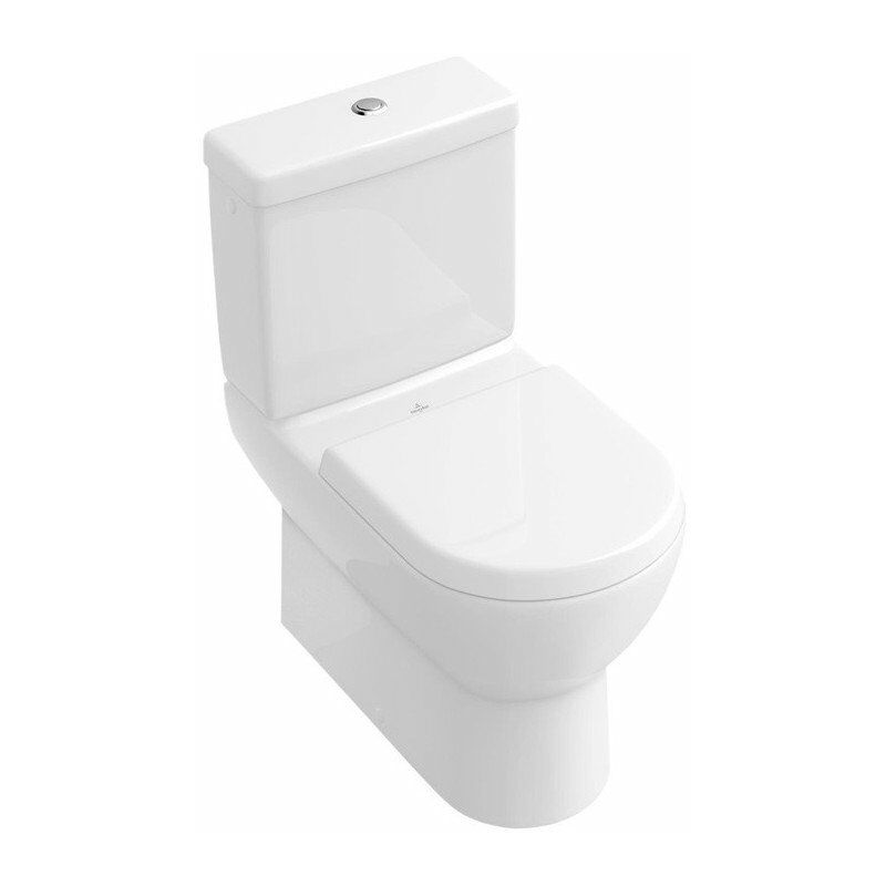 

Villeroy&boch - Inodoro Subway 370 x 670 mm, modelo autoportante, para instalación cerca de la pared, salida horizontal, salida vertical posible con