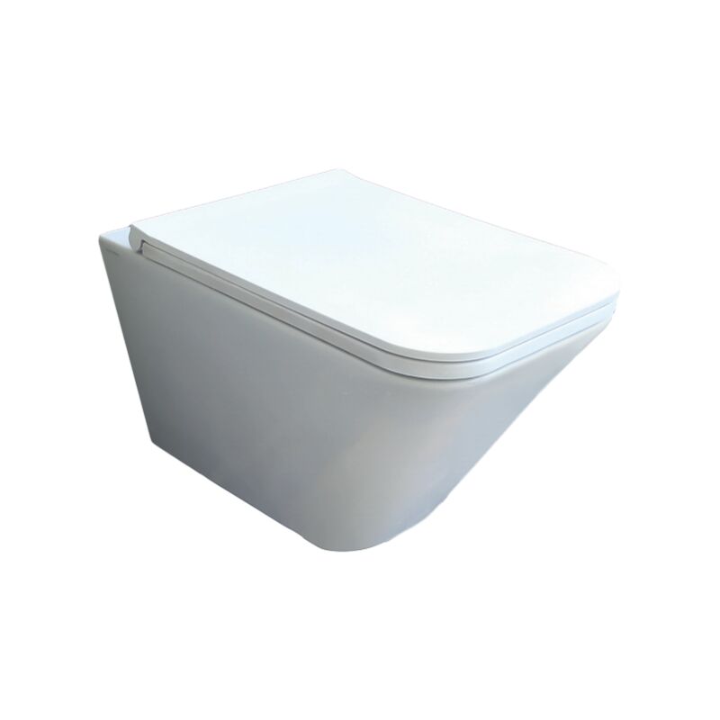 

Inodoro suspendido 36x55 cm serie Crio | Blanco brillo - Standard