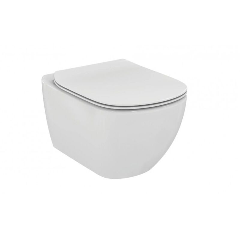 

Inodoro suspendido AquaBlade Ideal Standard Tesi con tapa standard | Blanco brillo - Con tapa de inodoro