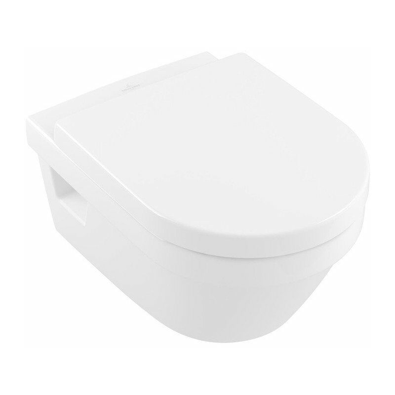 

Inodoro suspendido ARCHITECTURA design deep, 370 x 530 mm blanco AntiBac VILLEROY & BOCH
